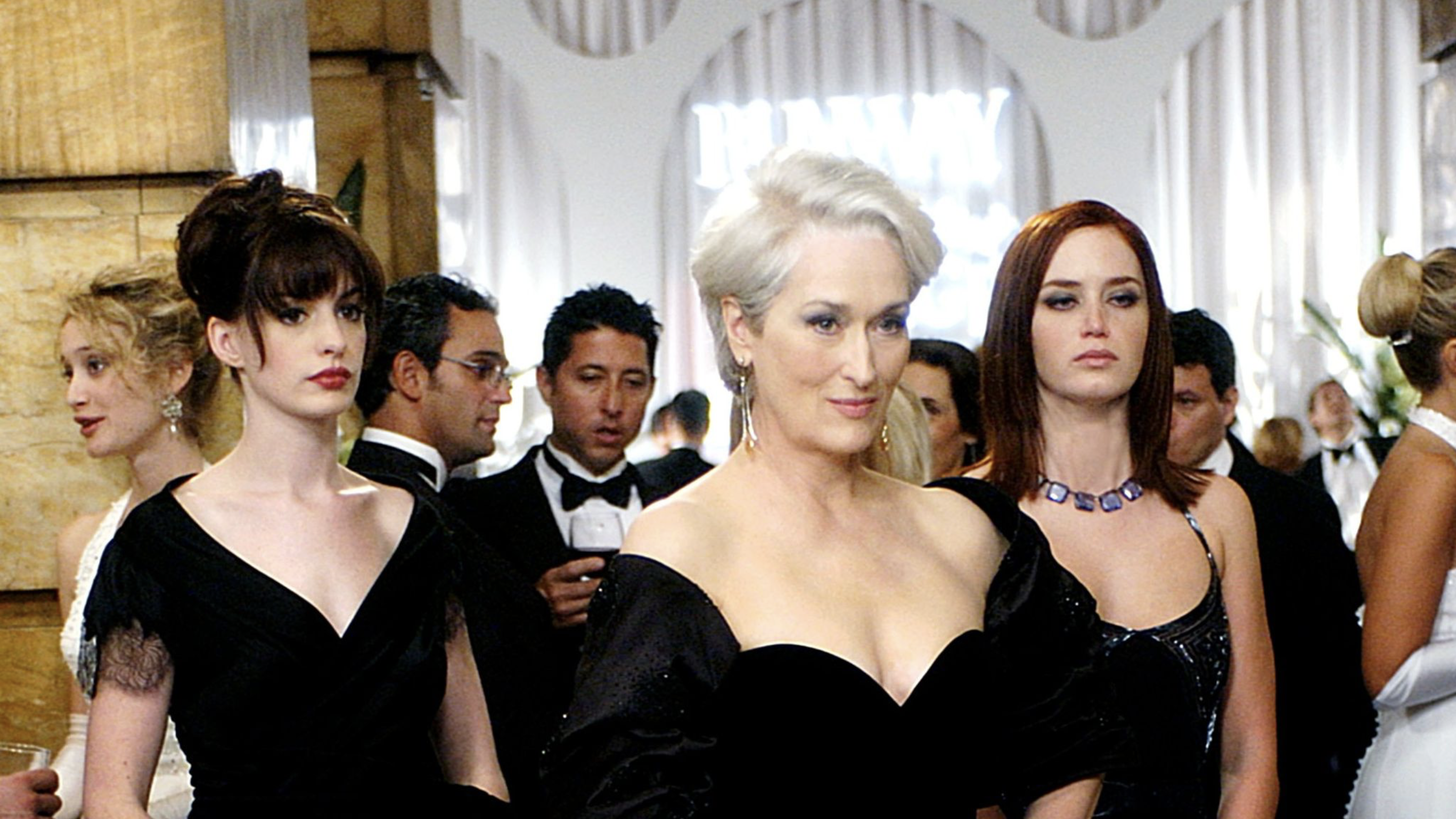 Miranda Priestly in her office